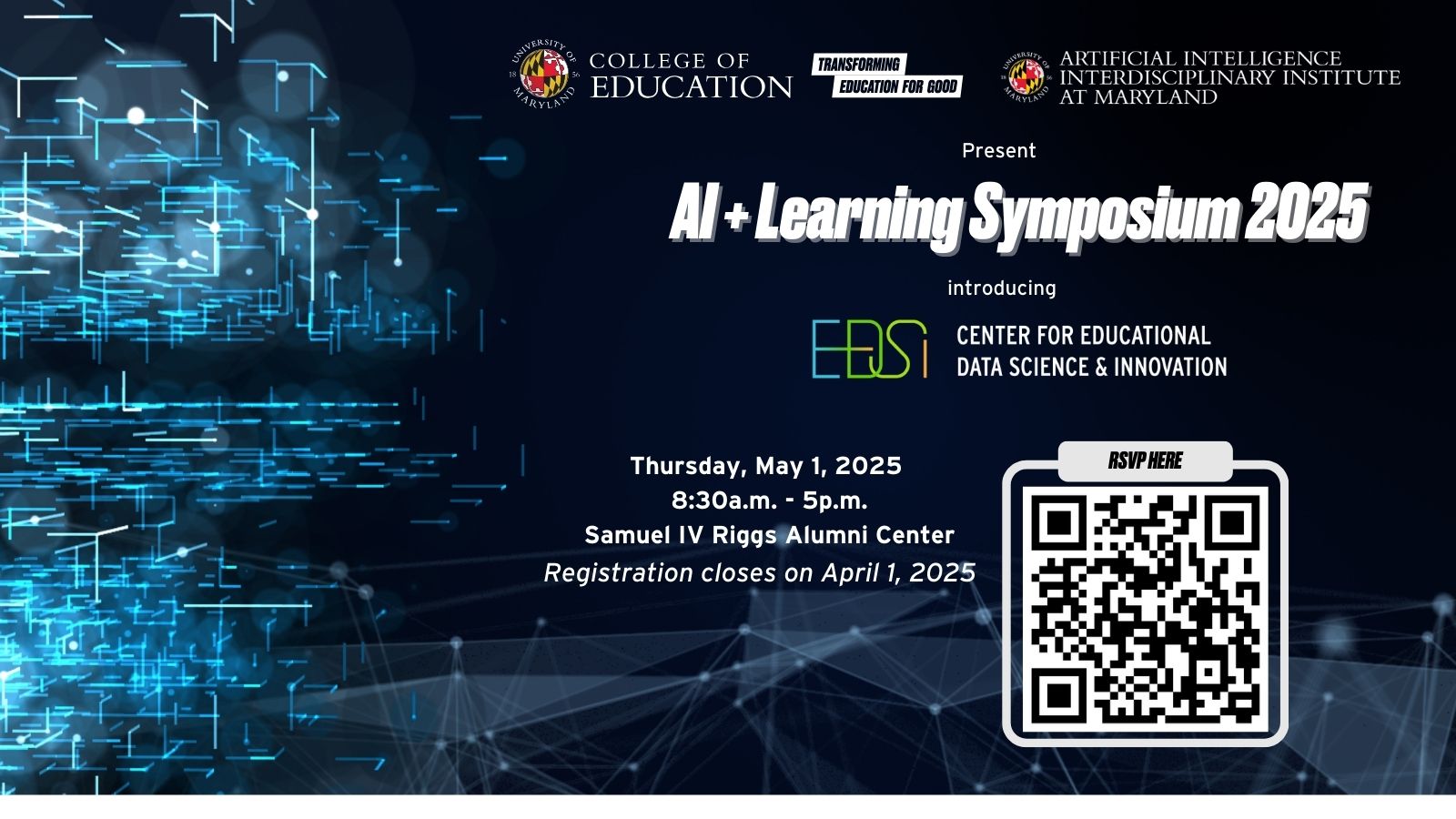 AI+Learning symposium event ad