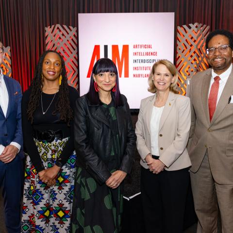 AIM launch event leadership