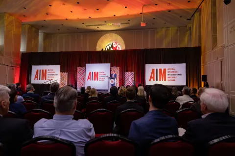 AIM launch event