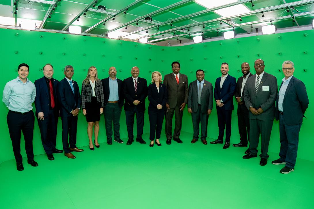 State, business and university leaders convene at UMD to discuss artificial intelligence and quantum technology research and education.